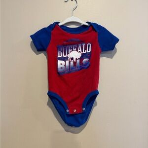 Mitchell & Ness Red and Blue Buffalo Bills Bodysuit